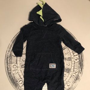 Navy blue Thick Onesie